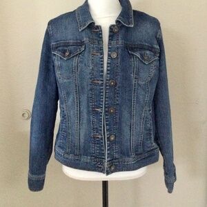 Style & Co Women's Denim Jacket, Medium